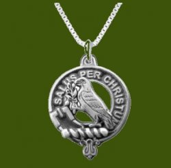 Abernethy Clan Badge Stylish Pewter Clan Crest Small Pendant