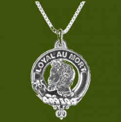 Adair Clan Badge Stylish Pewter Clan Crest Small Pendant