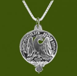 Agnew Clan Badge Stylish Pewter Clan Crest Small Pendant