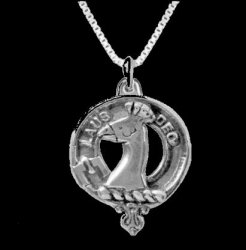 Arbuthnot Clan Badge Sterling Silver Clan Crest Small Pendant