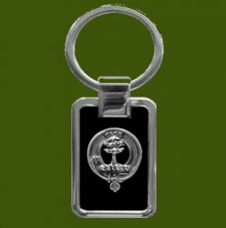 Abercrombie Clan Badge Stainless Steel Pewter Clan Crest Keyring