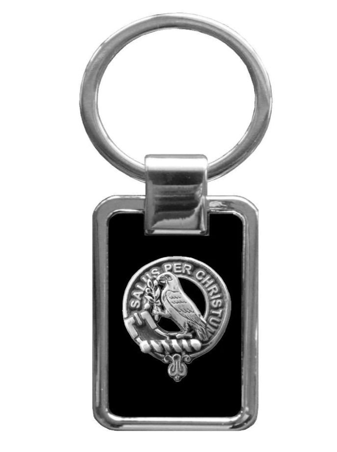 Image 1 of Abernethy Clan Badge Stainless Steel Pewter Clan Crest Keyring