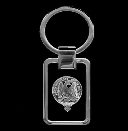 Image 0 of Agnew Clan Badge Stainless Steel Silver Clan Crest Keyring