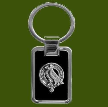 Image 0 of Akins Clan Badge Stainless Steel Pewter Clan Crest Keyring