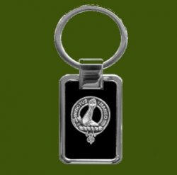 Armstrong Clan Badge Stainless Steel Pewter Clan Crest Keyring