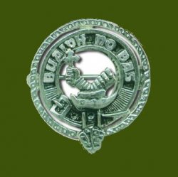 Clan Crest Small Stylish Pewter Scotland Clan Badge  