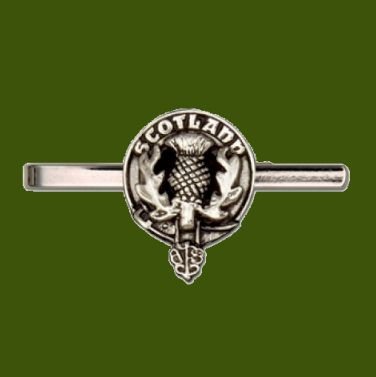 Image 0 of Clan Crest Stylish Pewter Scotland Clan Badge Tie Bar