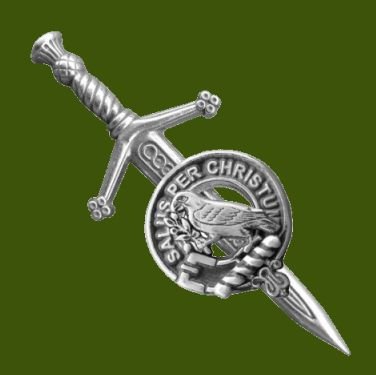 Image 0 of Abernethy Clan Badge Stylish Pewter Clan Crest Small Kilt Pin