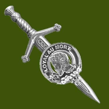 Image 0 of Adair Clan Badge Stylish Pewter Clan Crest Small Kilt Pin