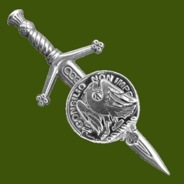 Image 0 of Agnew Clan Badge Stylish Pewter Clan Crest Small Kilt Pin