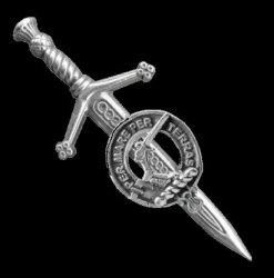 Alexander Clan Badge Sterling Silver Clan Crest Small Kilt Pin