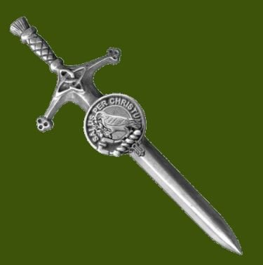Image 0 of Abernethy Clan Badge Stylish Pewter Clan Crest Large Kilt Pin
