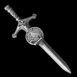 Abernethy Clan Badge Sterling Silver Clan Crest Large Kilt Pin