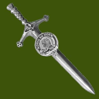 Image 0 of Adair Clan Badge Stylish Pewter Clan Crest Large Kilt Pin