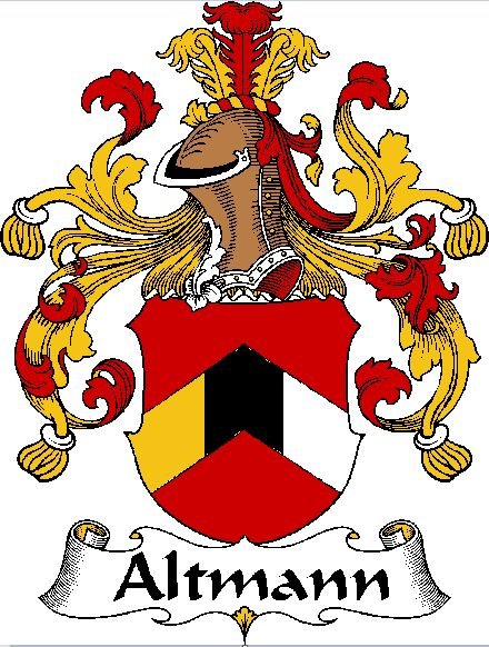Image 1 of Your German Coat Of Arms Family Crest Paper Poster