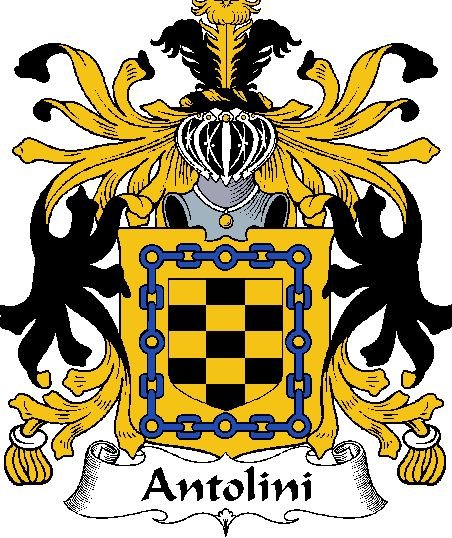 Image 1 of Your Italian Coat Of Arms Family Crest Paper Poster