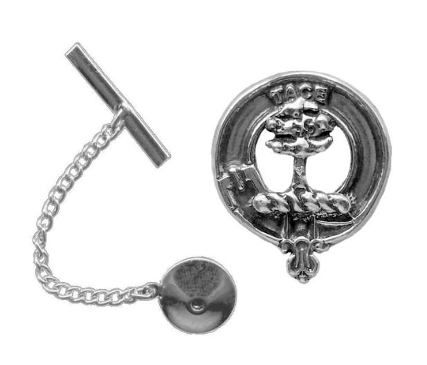 Image 1 of Abercrombie Clan Badge Sterling Silver Clan Crest Tie Tack
