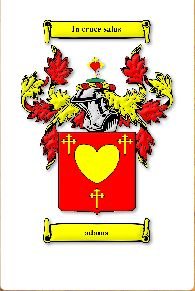 Image 1 of Adams Irish Coat of Arms Large Print Adams Irish Family Crest 