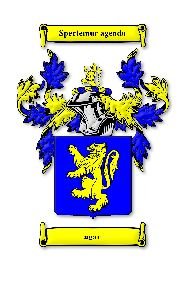 Image 1 of Agar Irish Coat Of Arms Family Crest Paper Poster