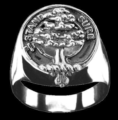 Image 0 of Anderson Clan Badge Mens Clan Crest Sterling Silver Ring