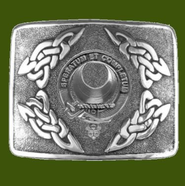 Image 0 of Arnott Clan Badge Interlace Mens Stylish Pewter Kilt Belt Buckle