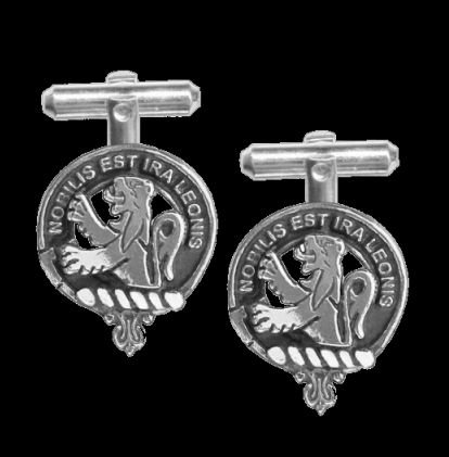 Image 0 of Inglis Clan Badge Sterling Silver Clan Crest Cufflinks