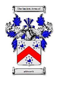 Image 1 of Aldworth Irish Coat Of Arms Family Crest Paper Poster