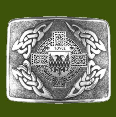 Image 0 of Joyce Irish Badge Interlace Mens Stylish Pewter Kilt Belt Buckle