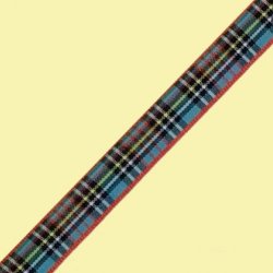 Anderson Modern Plaid Polyester Fabric Tartan Ribbon 10mm x 1 metre