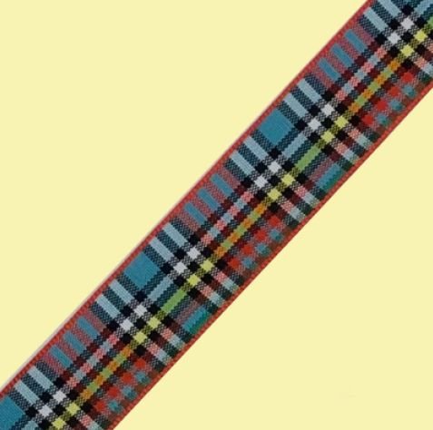 Image 0 of Anderson Modern Plaid Polyester Fabric Tartan Ribbon 16mm x 1 metre