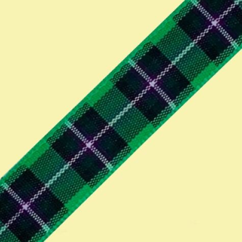 Image 0 of Hibernian Plaid Polyester Fabric Tartan Ribbon 16mm x 3 metres