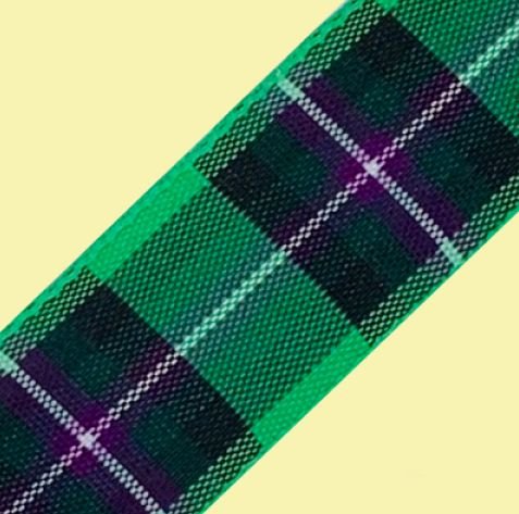 Image 0 of Hibernian Plaid Polyester Fabric Tartan Ribbon 25mm x 1 metre