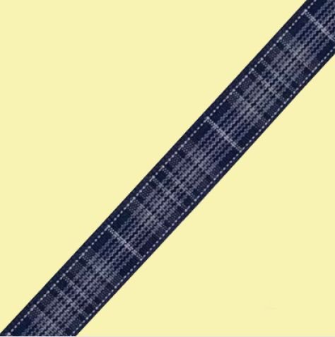 Image 0 of Pride Of Scotland Granite Plaid Polyester Fabric Tartan Ribbon 10mm x 3 metres