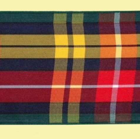 Image 0 of Buchanan Modern Plaid Polyester Fabric Tartan Ribbon 70mm x 1 metre