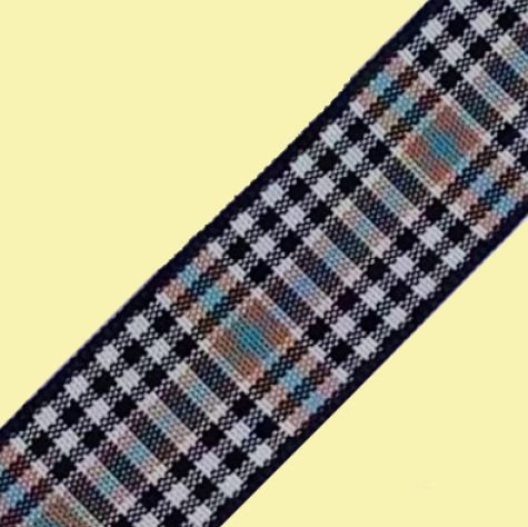 Image 0 of Burns Plaid Polyester Fabric Tartan Ribbon 16mm x 1 metre