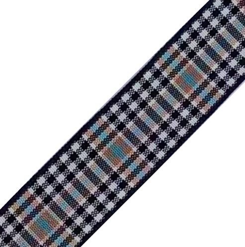 Image 1 of Burns Plaid Polyester Fabric Tartan Ribbon 16mm x 1 metre