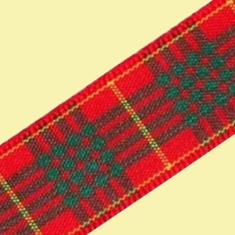 Image 0 of Cameron Modern Plaid Polyester Fabric Tartan Ribbon 16mm x 1 metre