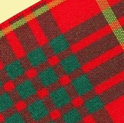 Cameron Modern Plaid Polyester Fabric Tartan Ribbon 40mm x 1 metre