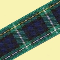 Campbell Of Argyll Modern Plaid Polyester Fabric Tartan Ribbon 16mm x 1 metre