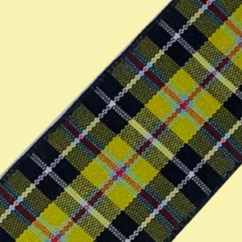 Image 0 of Cornish National Plaid Polyester Fabric Tartan Ribbon 25mm x 1 metre