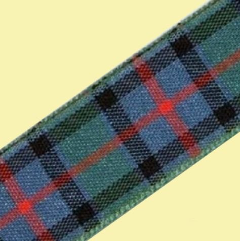 Image 0 of Flower Of Scotland Plaid Polyester Fabric Tartan Ribbon 16mm x 25 metres