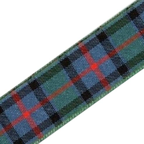 Image 1 of Flower Of Scotland Plaid Polyester Fabric Tartan Ribbon 16mm x 25 metres