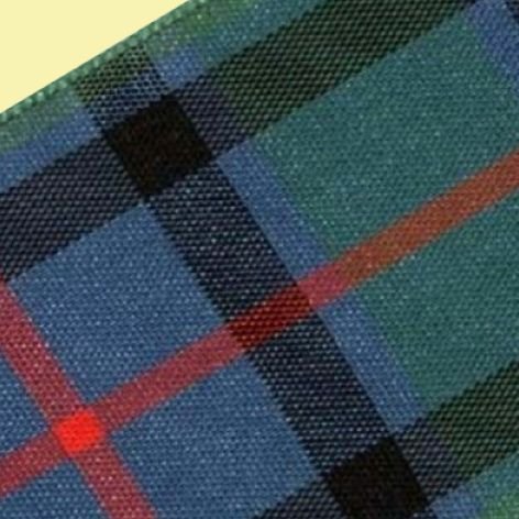 Image 0 of Flower Of Scotland Plaid Polyester Fabric Tartan Ribbon 40mm x 1 metre