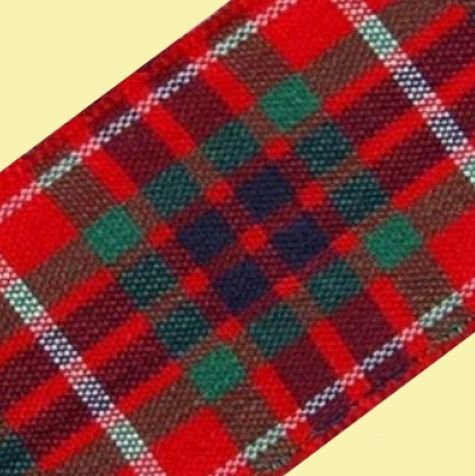 Image 0 of Fraser Modern Plaid Polyester Fabric Tartan Ribbon 25mm x 3 metres