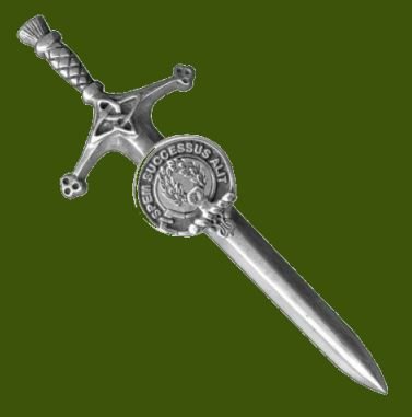 Image 0 of Ross Clan Badge Stylish Pewter Clan Crest Large Kilt Pin