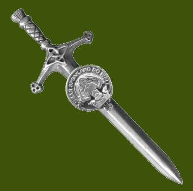 Image 0 of Urquhart Clan Badge Stylish Pewter Clan Crest Large Kilt Pin