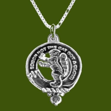 Image 0 of Chattan Clan Badge Stylish Pewter Clan Crest Small Pendant