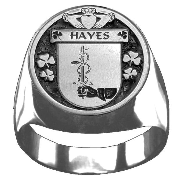 Garcia family crest top ring