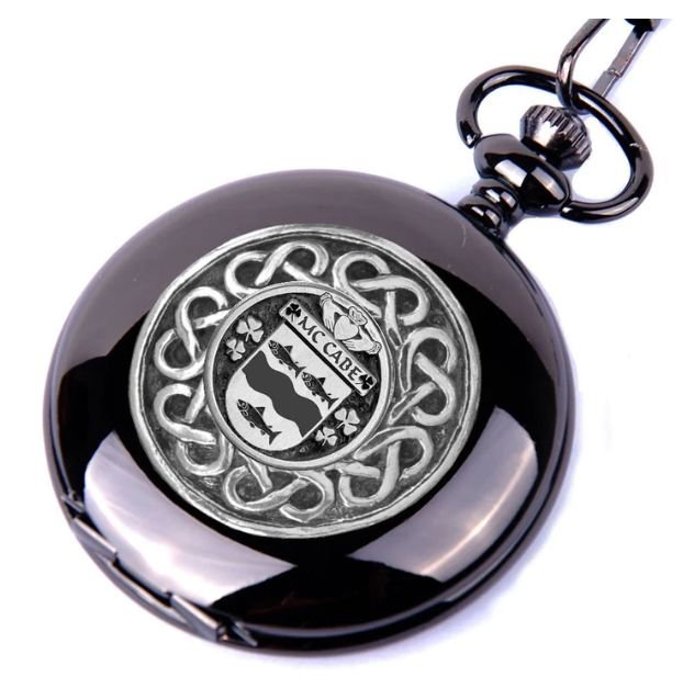 Family crest pocket watch top