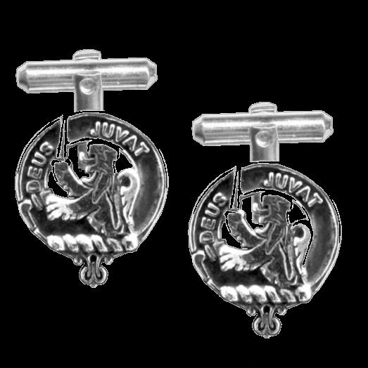 Image 0 of MacDuff Clan Badge Sterling Silver Clan Crest Cufflinks